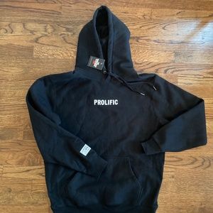The Marathon Clothing Black Prolific Hoodie. Size Medium